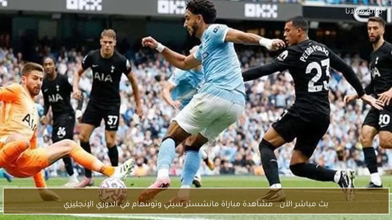 بث مباشر الآن.. مشاهدة مباراة مانشستر سيتي وتوتنهام في الدوري الإنجليزي
