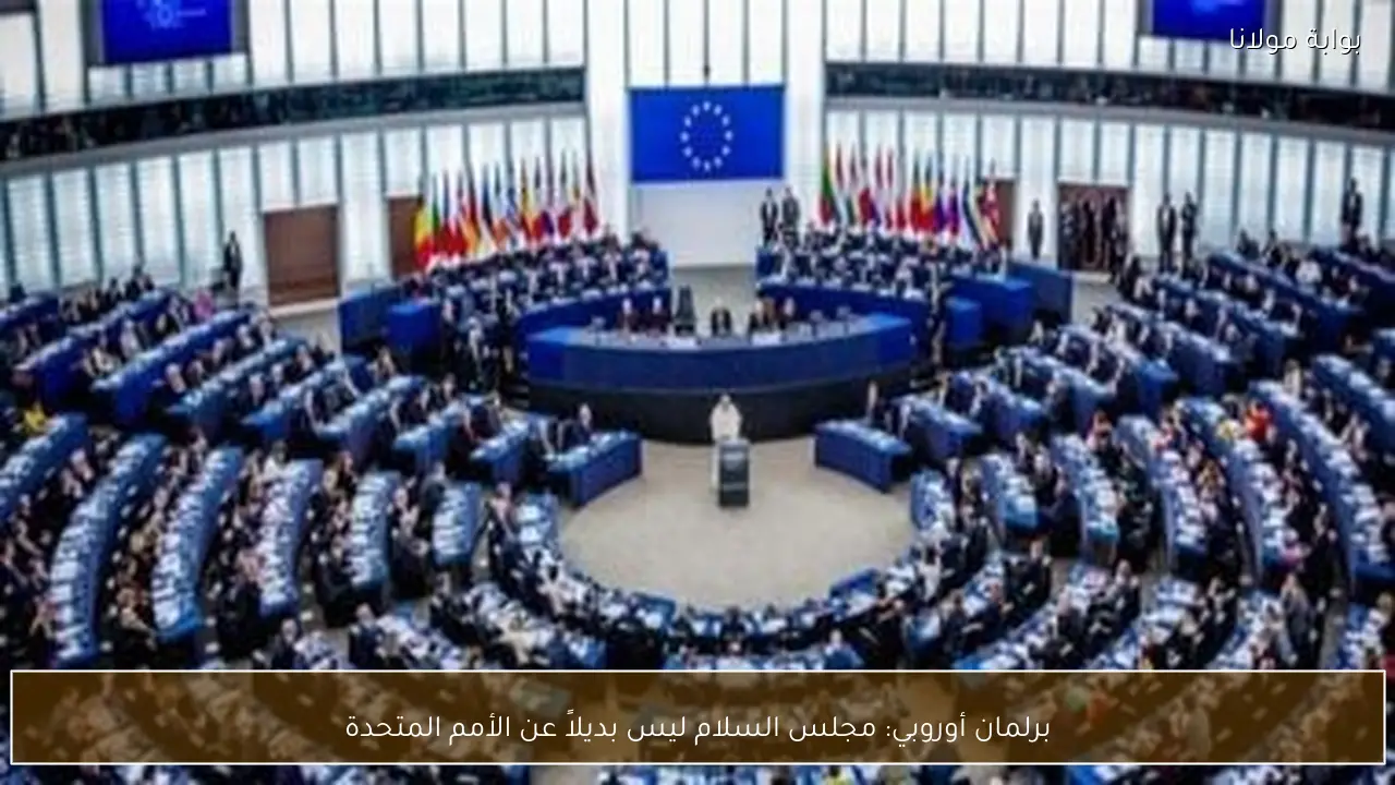 برلمان أوروبي: مجلس السلام ليس بديلاً عن الأمم المتحدة