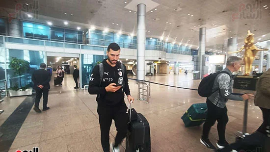 أبطال-كرة-اليد-بمطار-القاهرة