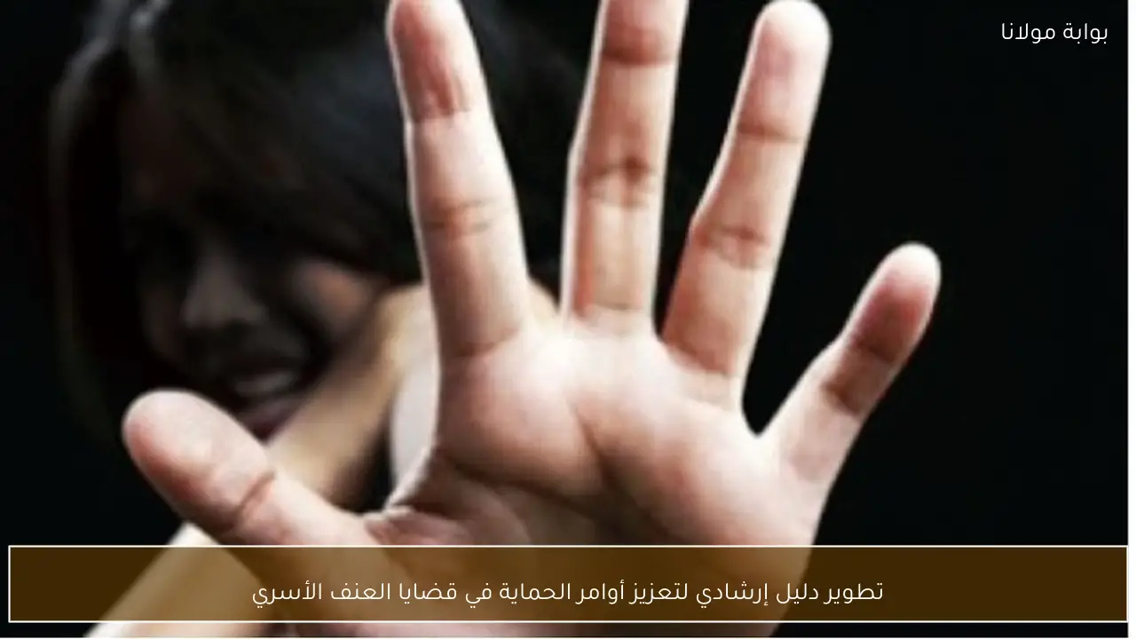 تطوير دليل إرشادي لتعزيز أوامر الحماية في قضايا العنف الأسري