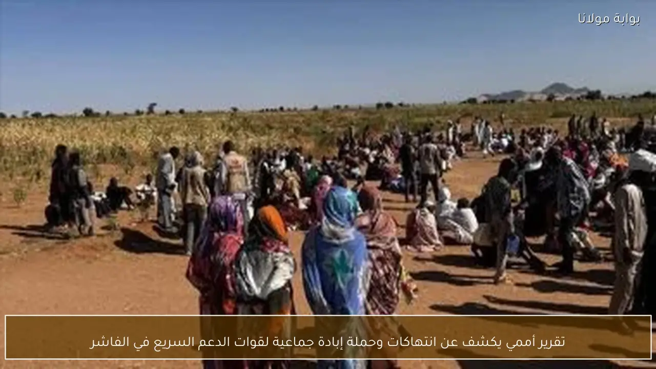 تقرير أممي يكشف عن انتهاكات وحملة إبادة جماعية لقوات الدعم السريع في الفاشر