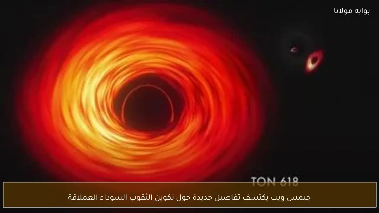 جيمس ويب يكتشف تفاصيل جديدة حول تكوين الثقوب السوداء العملاقة