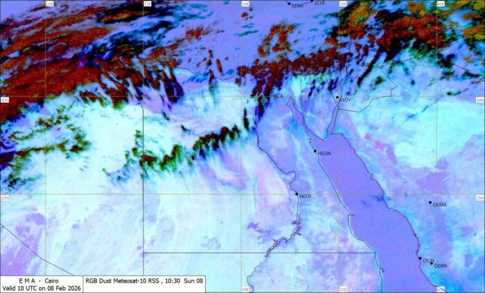 حالة الطقس الآن: سحب تحجب أشعة الشمس ورياح مثيرة للرمال والأتربة – مشاهير