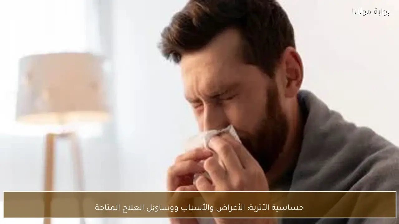 حساسية الأتربة: الأعراض والأسباب ووسائل العلاج المتاحة