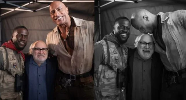 أعلن دواين جونسون انتهاء تصوير الجزء الثاني من فيلم جومانجي