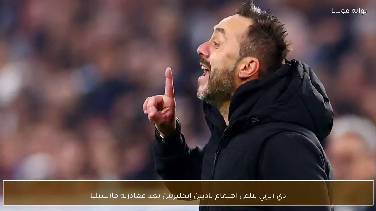 دي زيربي يتلقى اهتمام ناديين إنجليزيين بعد مغادرته مارسيليا