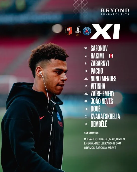 ديمبيلي يقود تشكيل باريس سان جيرمان في مواجهة رين بالدوري الفرنسي – مشاهير ديمبيلي يقود تشكيل باريس سان جيرمان في مواجهة رين بالدوري الفرنسي – مشاهير