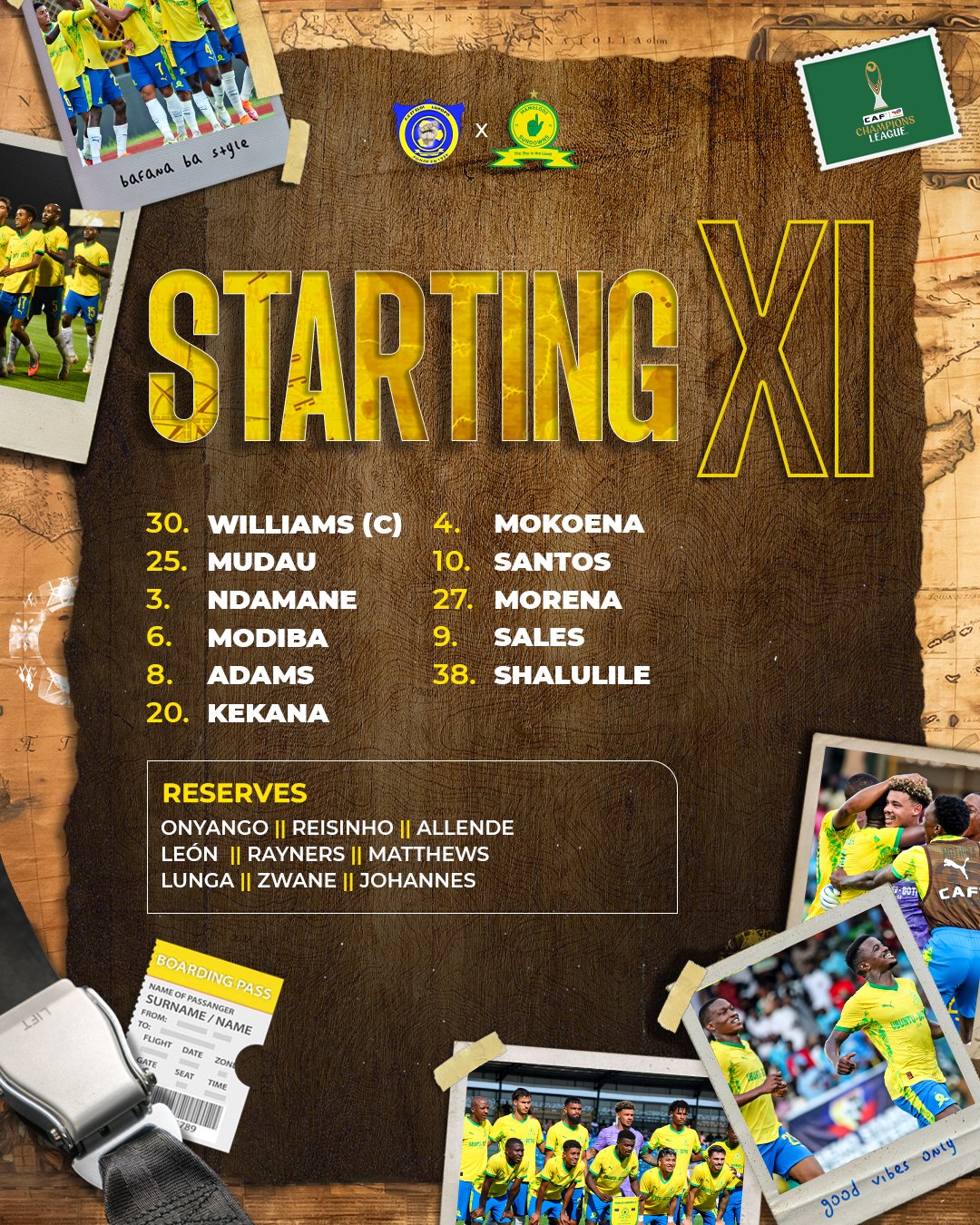 سانت إيلوي لوبوبو يواجه صن داونز في دوري الأبطال بتشكيل برازيل أفريقيا – مشاهير