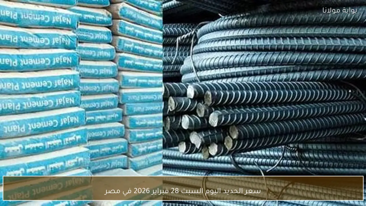 سعر الحديد اليوم السبت 28 فبراير 2026 في مصر