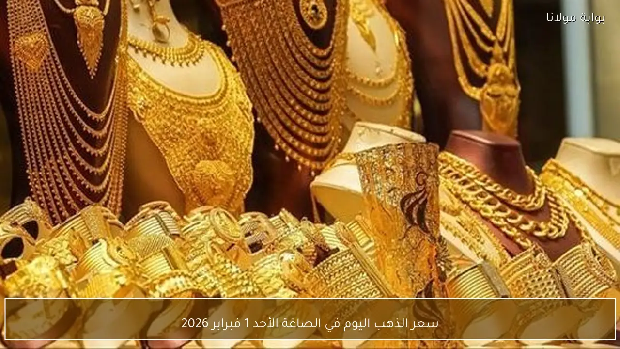 سعر الذهب اليوم في الصاغة الأحد 1 فبراير 2026