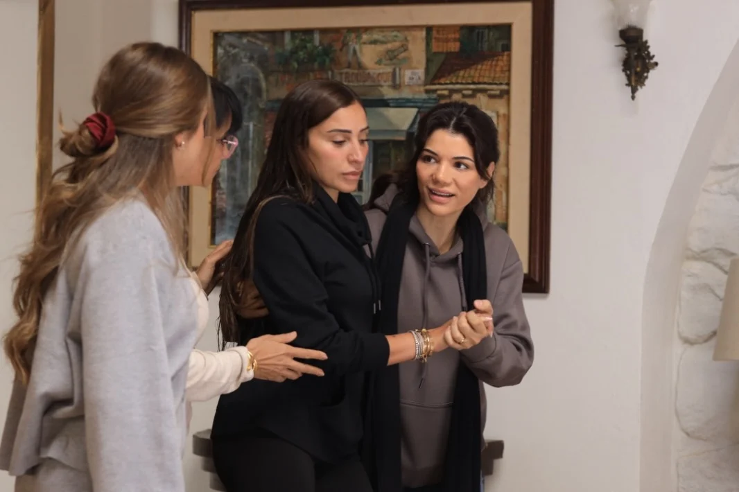 صابرين النجيلي من كواليس اتنين غيرنا 