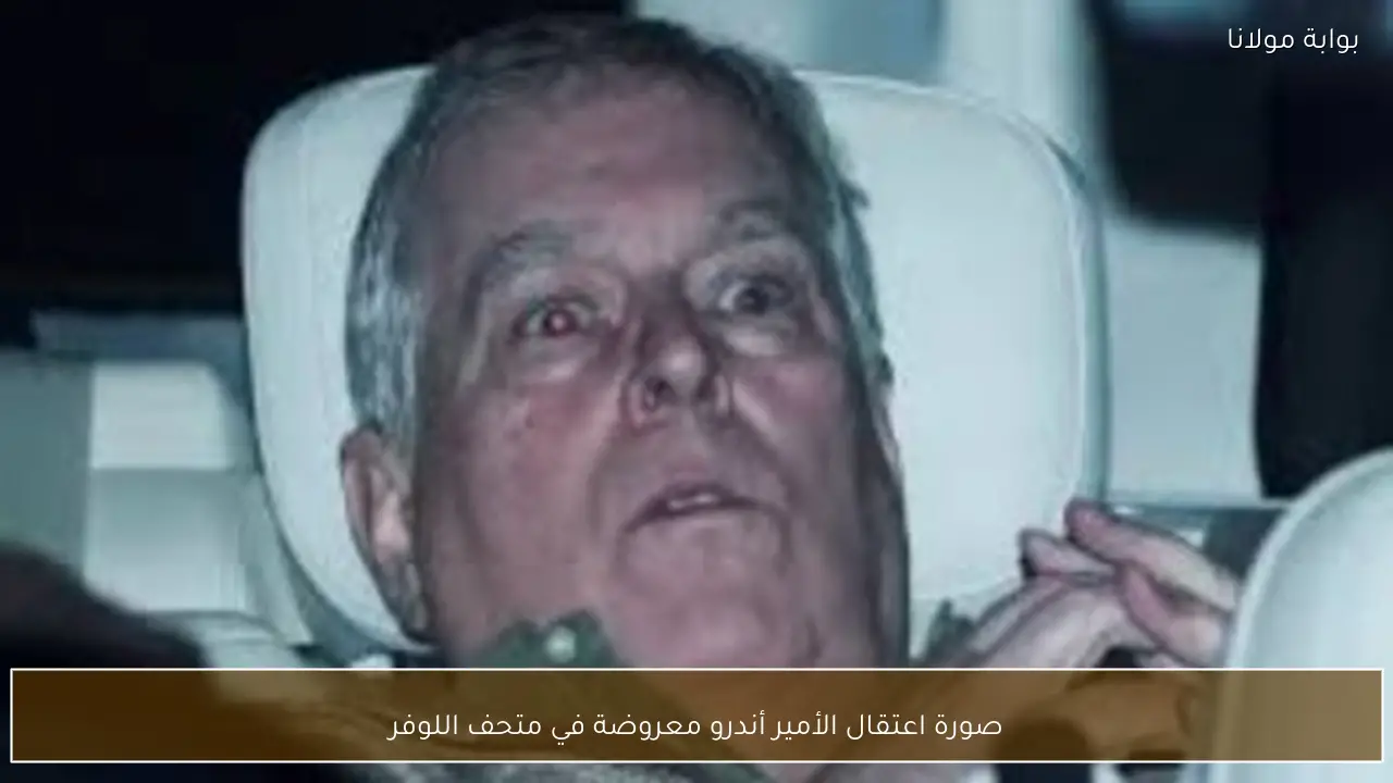 صورة اعتقال الأمير أندرو معروضة في متحف اللوفر