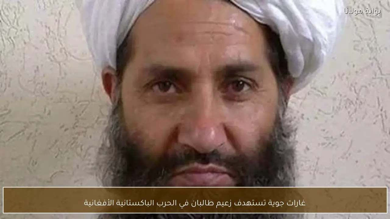 غارات جوية تستهدف زعيم طالبان في الحرب الباكستانية الأفغانية