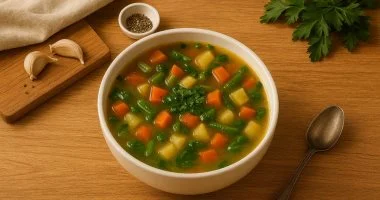 خليها على فطارك.. شوربة الخضار تعزز مناعتك وتمنع الانتفاخ