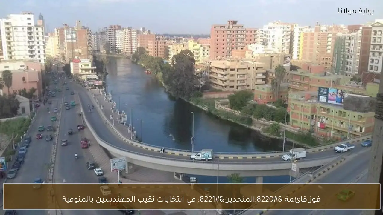 فوز قائمة “المتحدين” في انتخابات نقيب المهندسين بالمنوفية