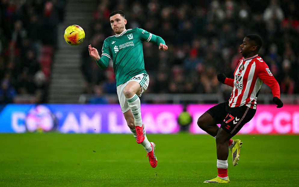 مباراة ليفربول وسندرلاند في الدوري الإنجليزي 