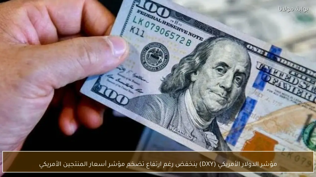 مؤشر الدولار الأمريكي (DXY) ينخفض رغم ارتفاع تضخم مؤشر أسعار المنتجين الأمريكي