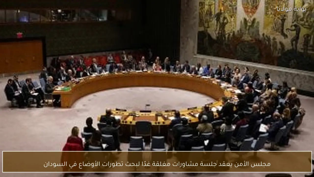 مجلس الأمن يعقد جلسة مشاورات مغلقة غدًا لبحث تطورات الأوضاع في السودان