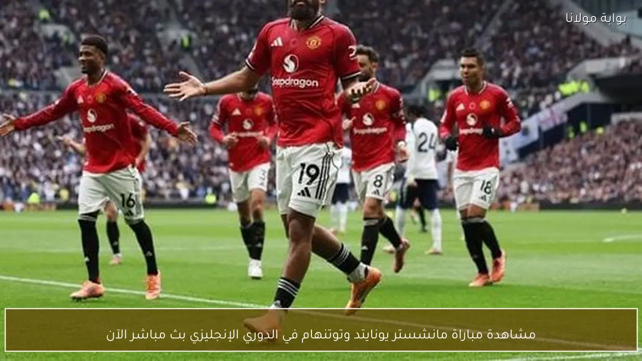 مشاهدة مباراة مانشستر يونايتد وتوتنهام في الدوري الإنجليزي بث مباشر الآن