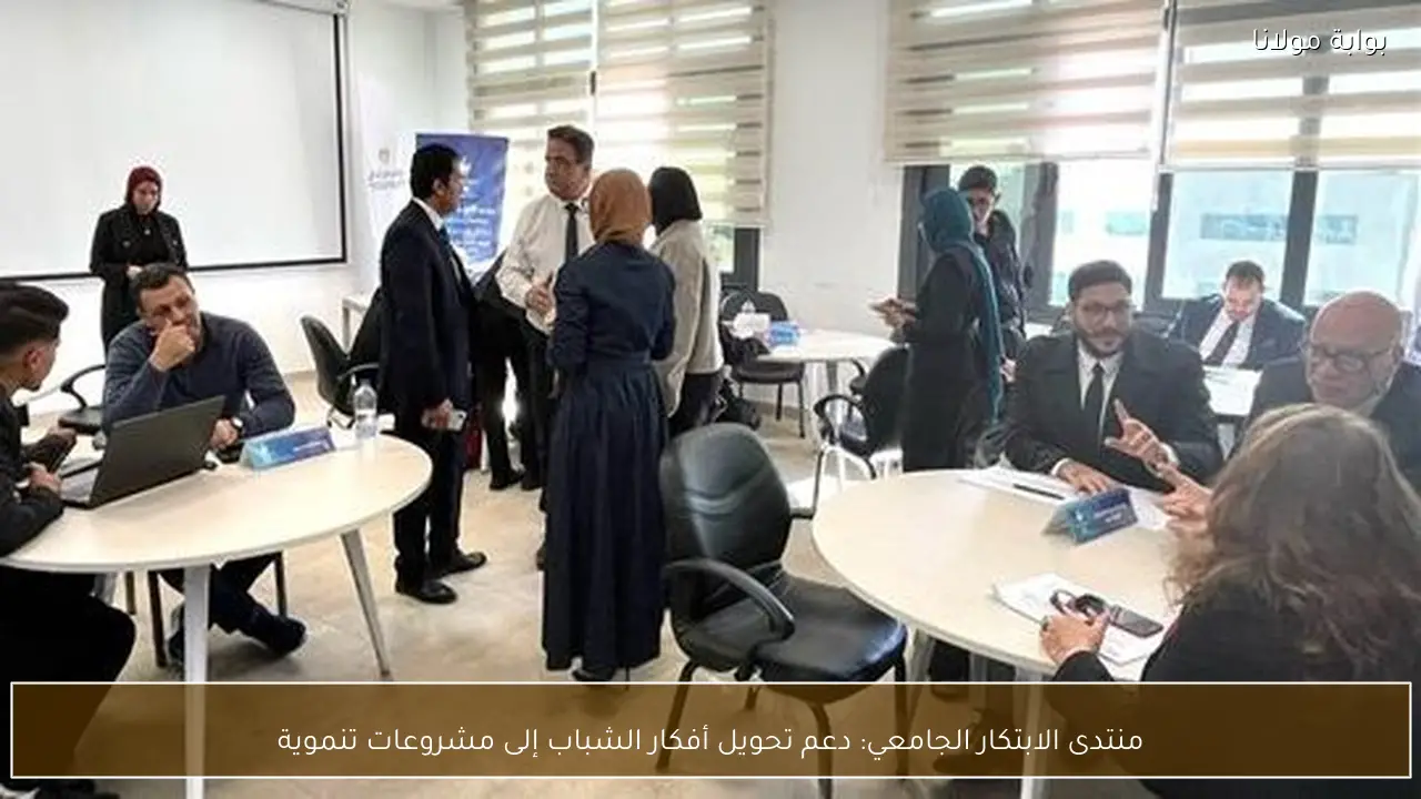 منتدى الابتكار الجامعي: دعم تحويل أفكار الشباب إلى مشروعات تنموية