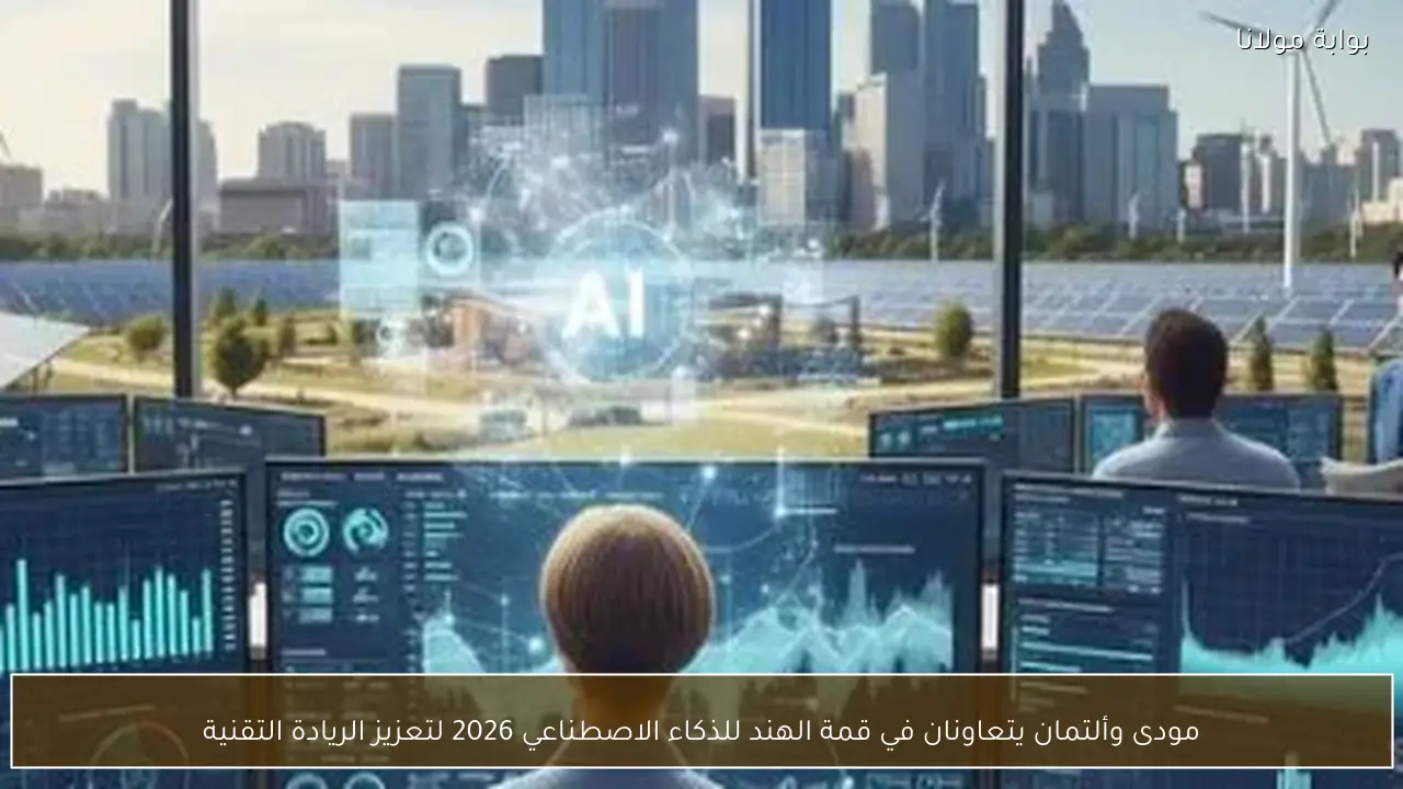 مودى وألتمان يتعاونان في قمة الهند للذكاء الاصطناعي 2026 لتعزيز الريادة التقنية