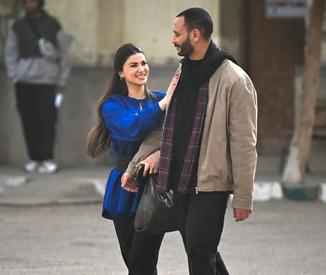 هدى الإتربى تعرض صورًا جديدة مع أحمد خالد صالح من مسلسل مناعة – مشاهير هدى الإتربى تعرض صورًا جديدة مع أحمد خالد صالح من مسلسل مناعة – مشاهير