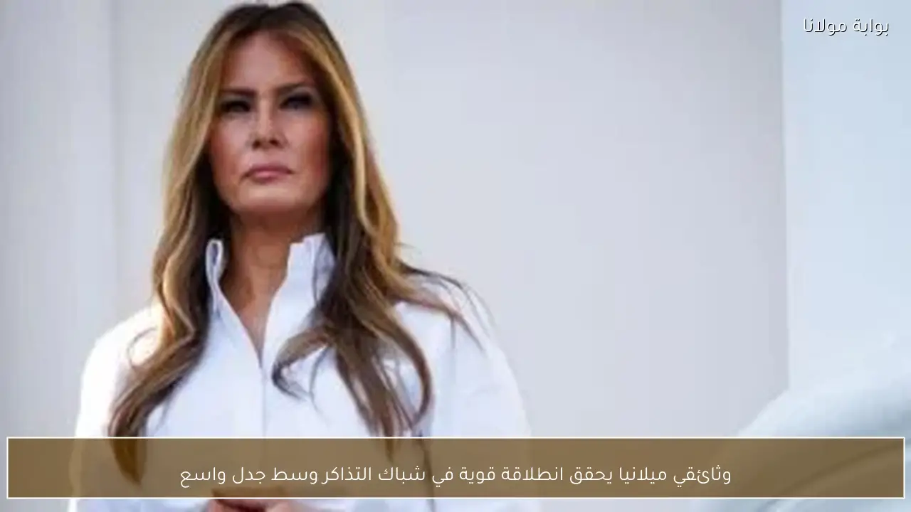 وثائقي ميلانيا يحقق انطلاقة قوية في شباك التذاكر وسط جدل واسع