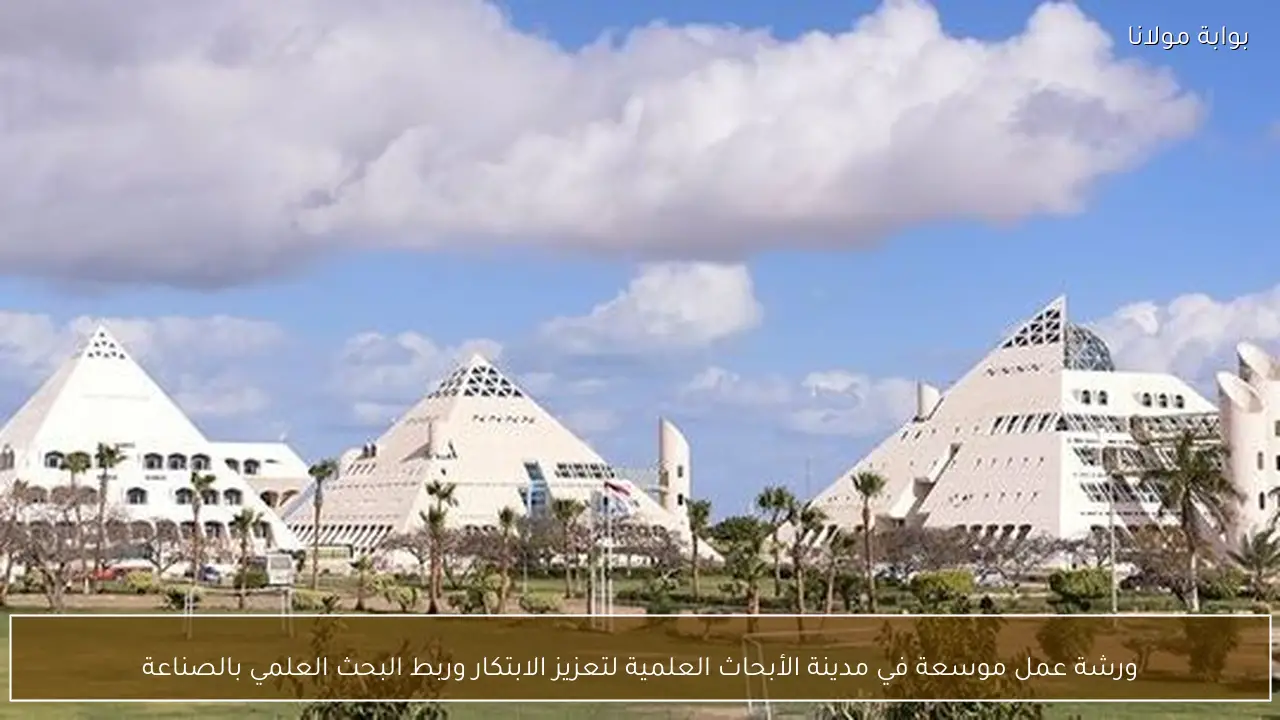 ورشة عمل موسعة في مدينة الأبحاث العلمية لتعزيز الابتكار وربط البحث العلمي بالصناعة