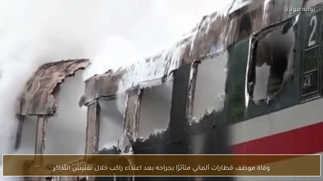 وفاة موظف قطارات ألماني متأثرًا بجراحه بعد اعتداء راكب خلال تفتيش التذاكر