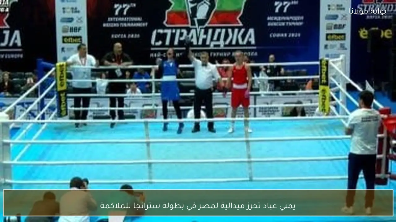 يمني عياد تحرز ميدالية لمصر في بطولة سترانجا للملاكمة