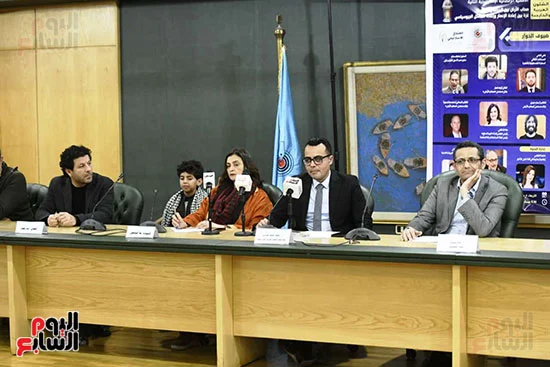 ندوة مسلسل صحاب الأرض بنقابة الصحفيين (10)