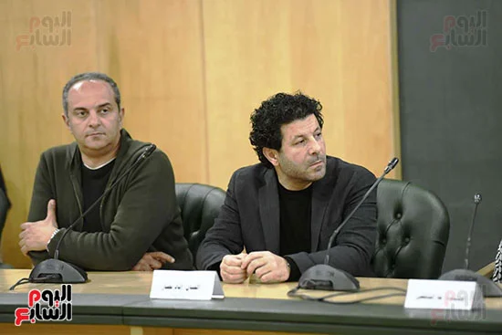 ندوة مسلسل صحاب الأرض بنقابة الصحفيين (7)