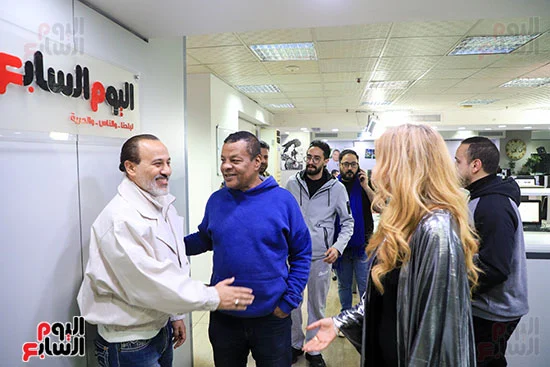 إيهاب فهمي في جولة ببوابة مولانا 