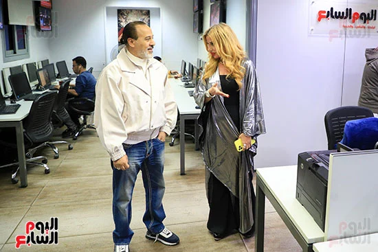 إيهاب فهمي في جولة ببوابة مولانا 