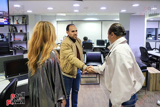 إيهاب فهمي في جولة ببوابة مولانا 