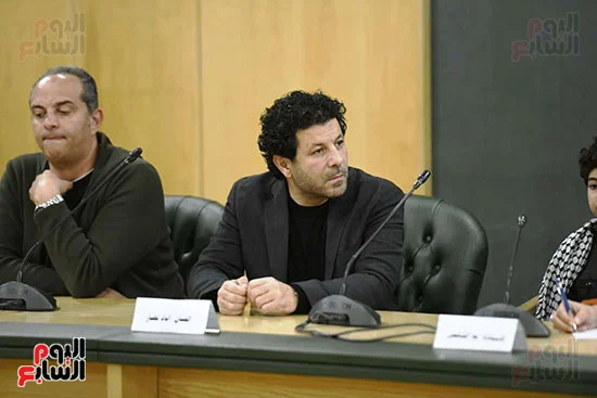 ندوة مسلسل صحاب الأرض بنقابة الصحفيين (14) ندوة مسلسل صحاب الأرض بنقابة الصحفيين (14)