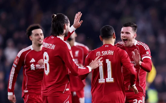 Đòi nợ thành công Wolverhampton, Liverpool bùng nổ vào tứ kết FA Cup - Ảnh 5.