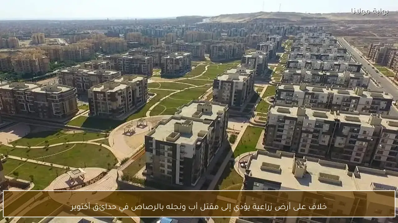 خلاف على أرض زراعية يؤدي إلى مقتل أب ونجله بالرصاص في حدائق أكتوبر