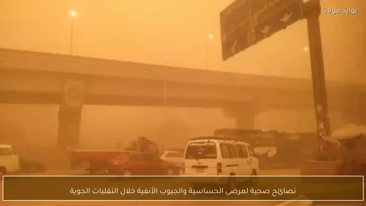 نصائح صحية لمرضى الحساسية والجيوب الأنفية خلال التقلبات الجوية