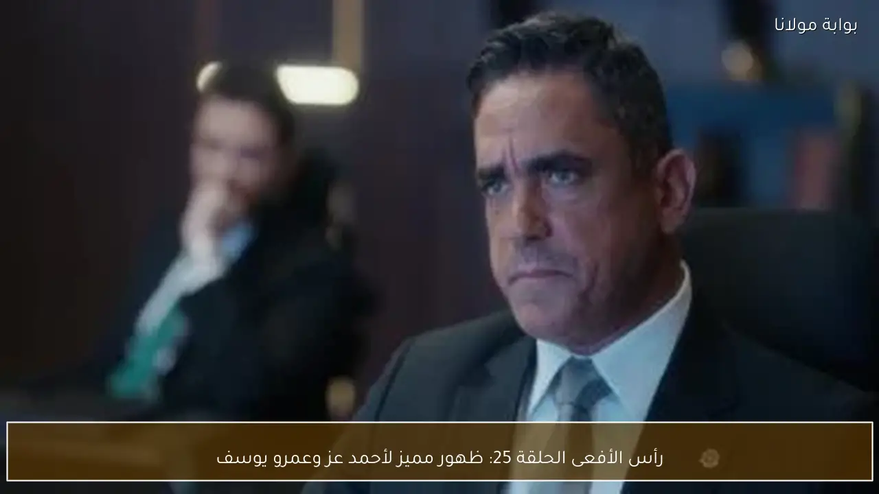 رأس الأفعى الحلقة 25: ظهور مميز لأحمد عز وعمرو يوسف