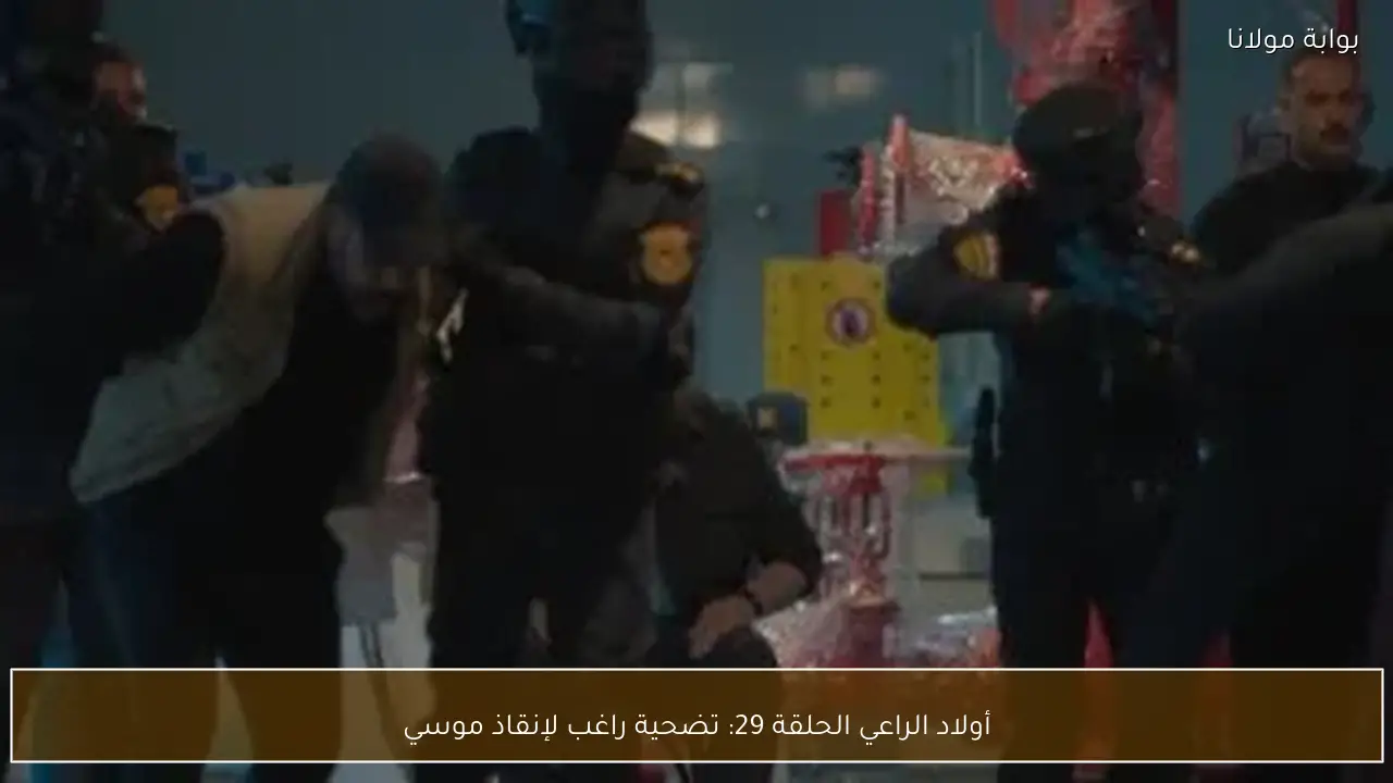 أولاد الراعي الحلقة 29: تضحية راغب لإنقاذ موسي