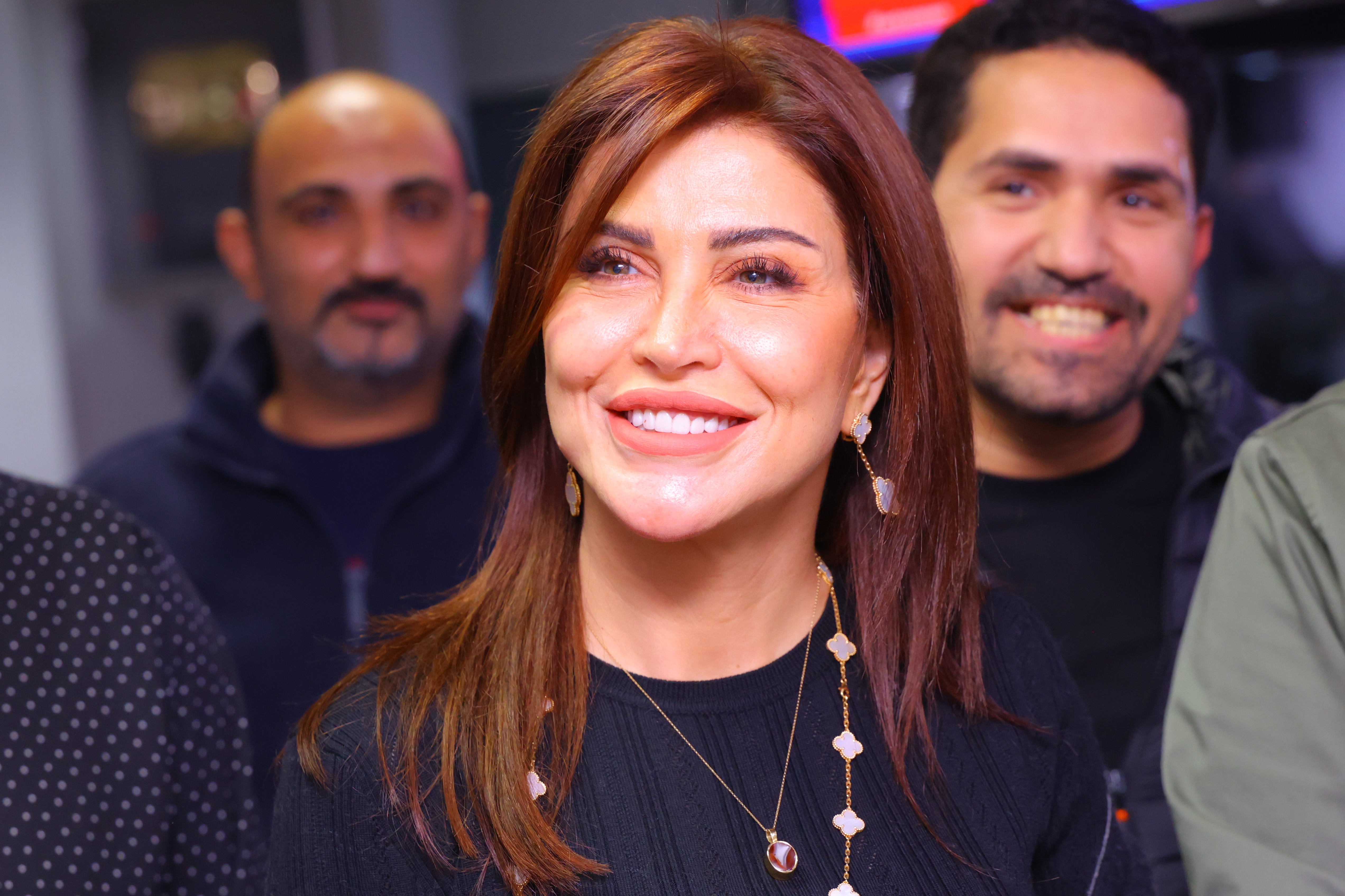 جومانا مراد وأحمد رزق ونجلاء بدر بجولة في بوابة مولانا 