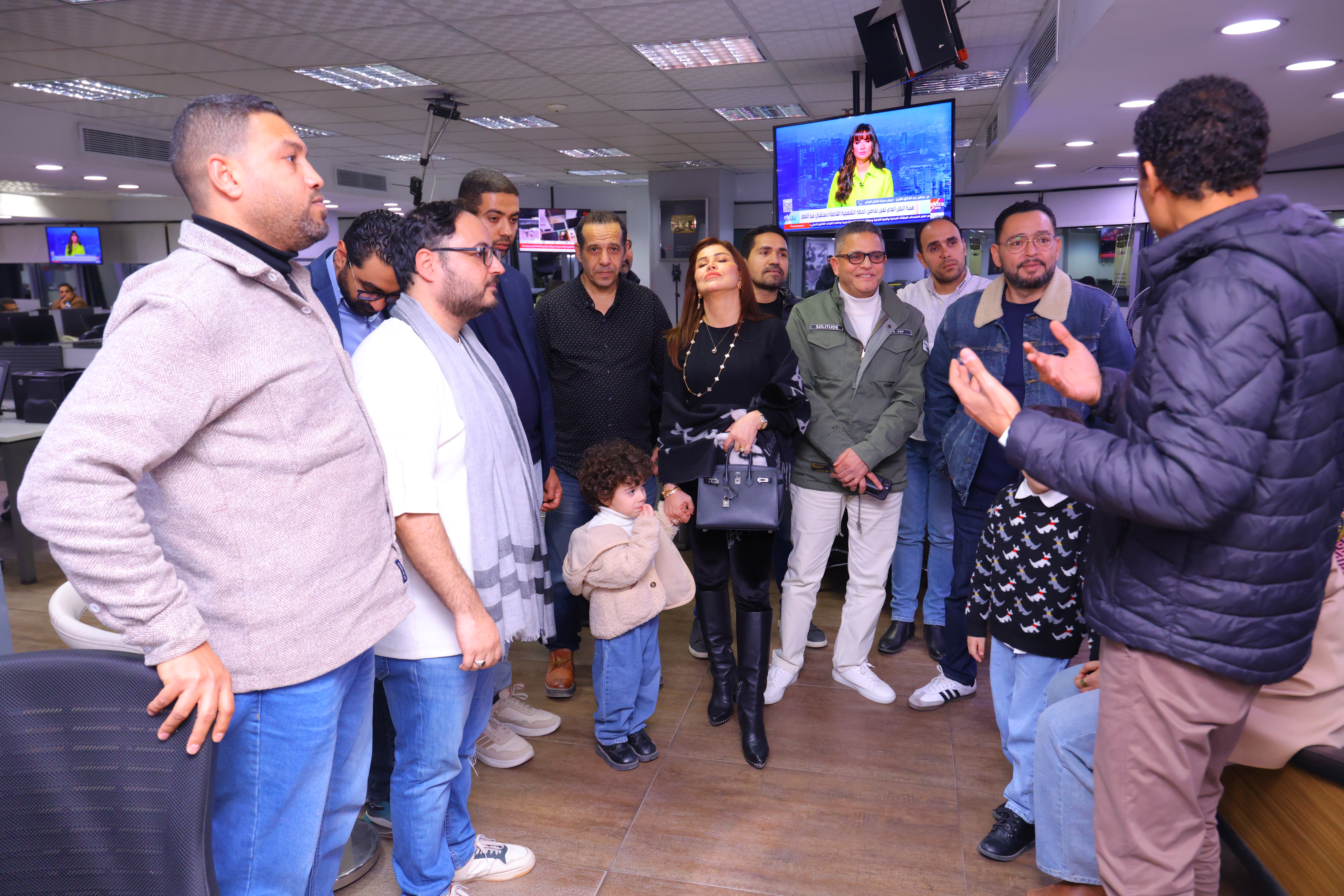 جومانا مراد وأحمد رزق ونجلاء بدر بجولة في بوابة مولانا 