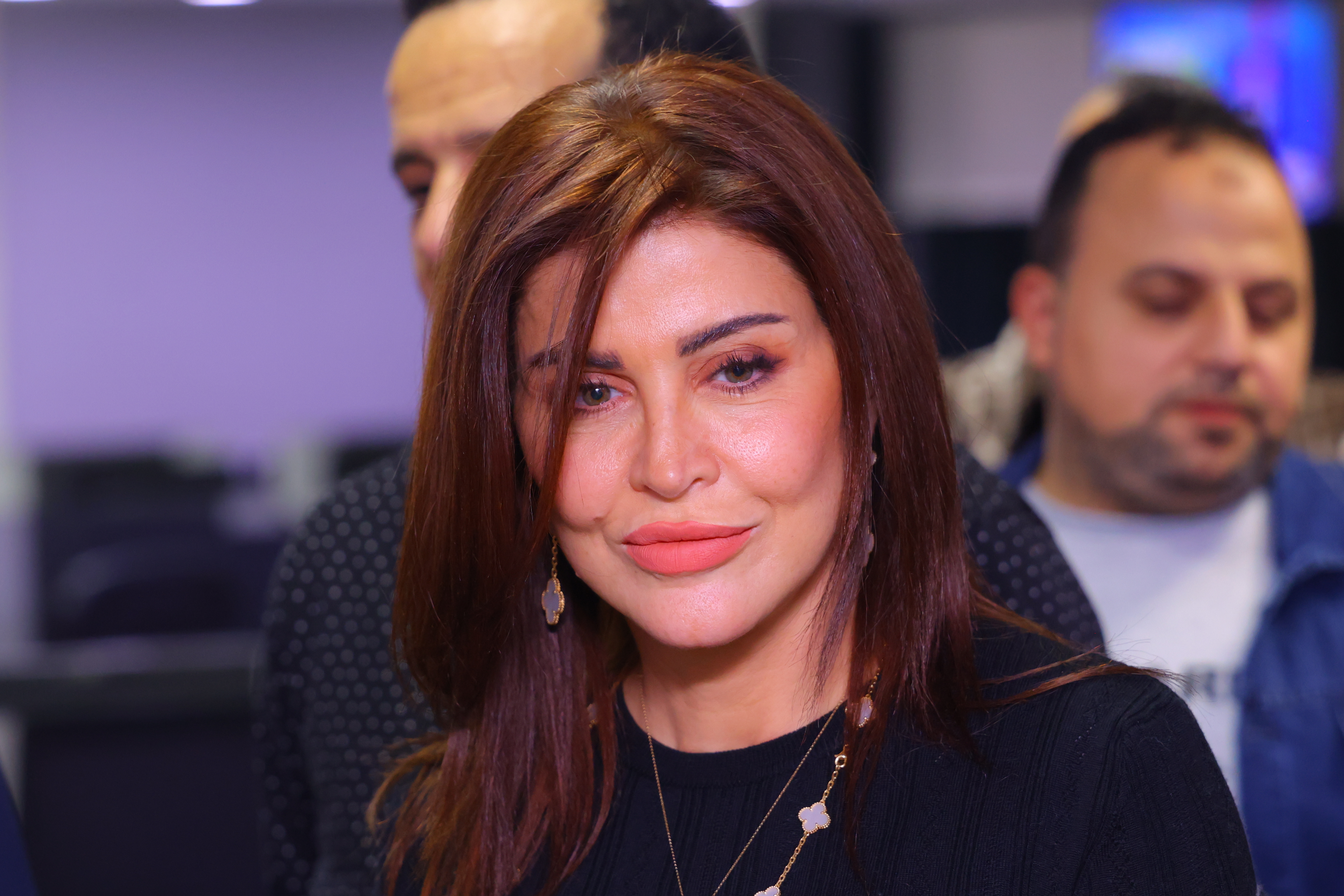 جومانا مراد وأحمد رزق ونجلاء بدر بجولة في بوابة مولانا 