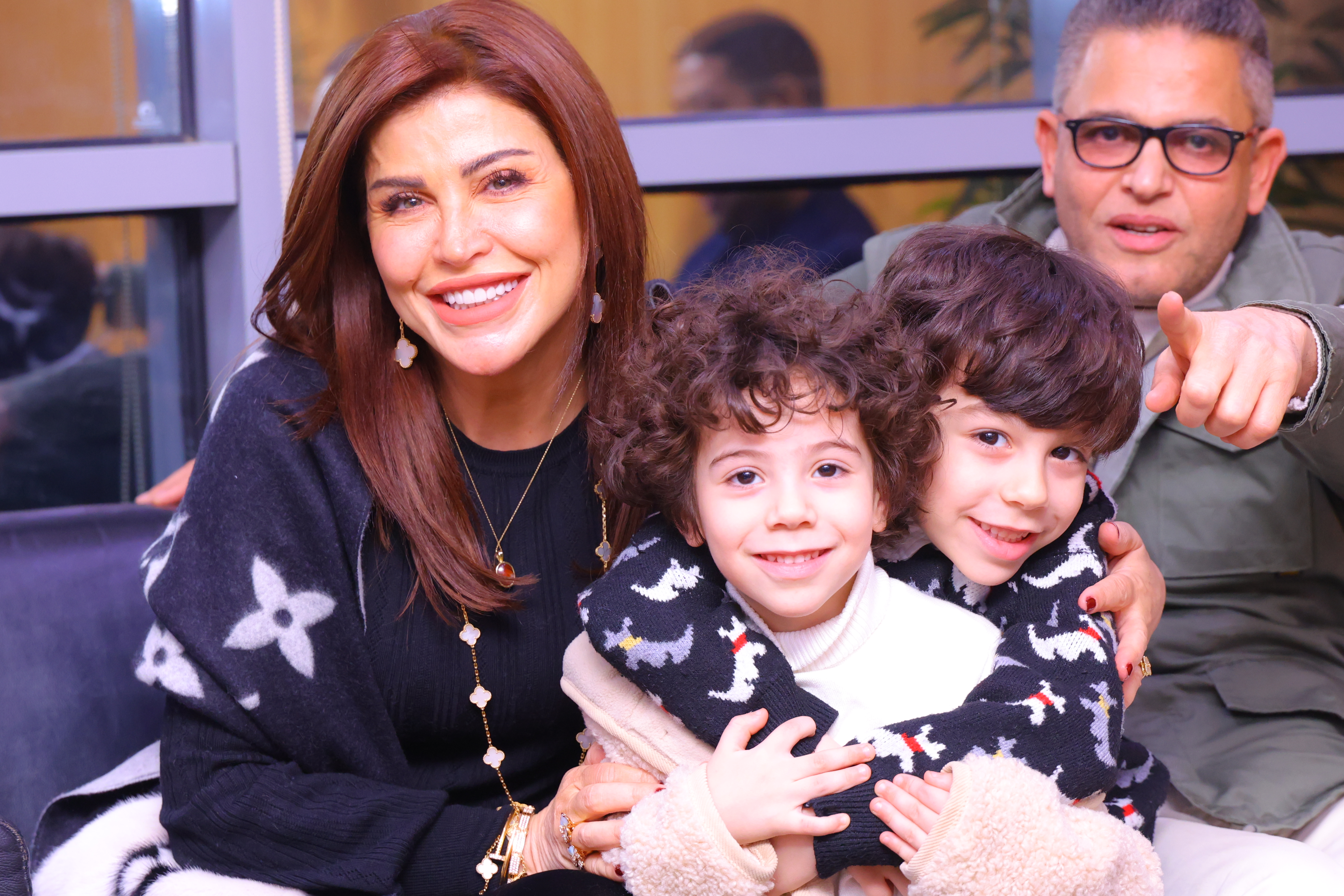 جومانا مراد وأحمد رزق ونجلاء بدر بجولة في بوابة مولانا 