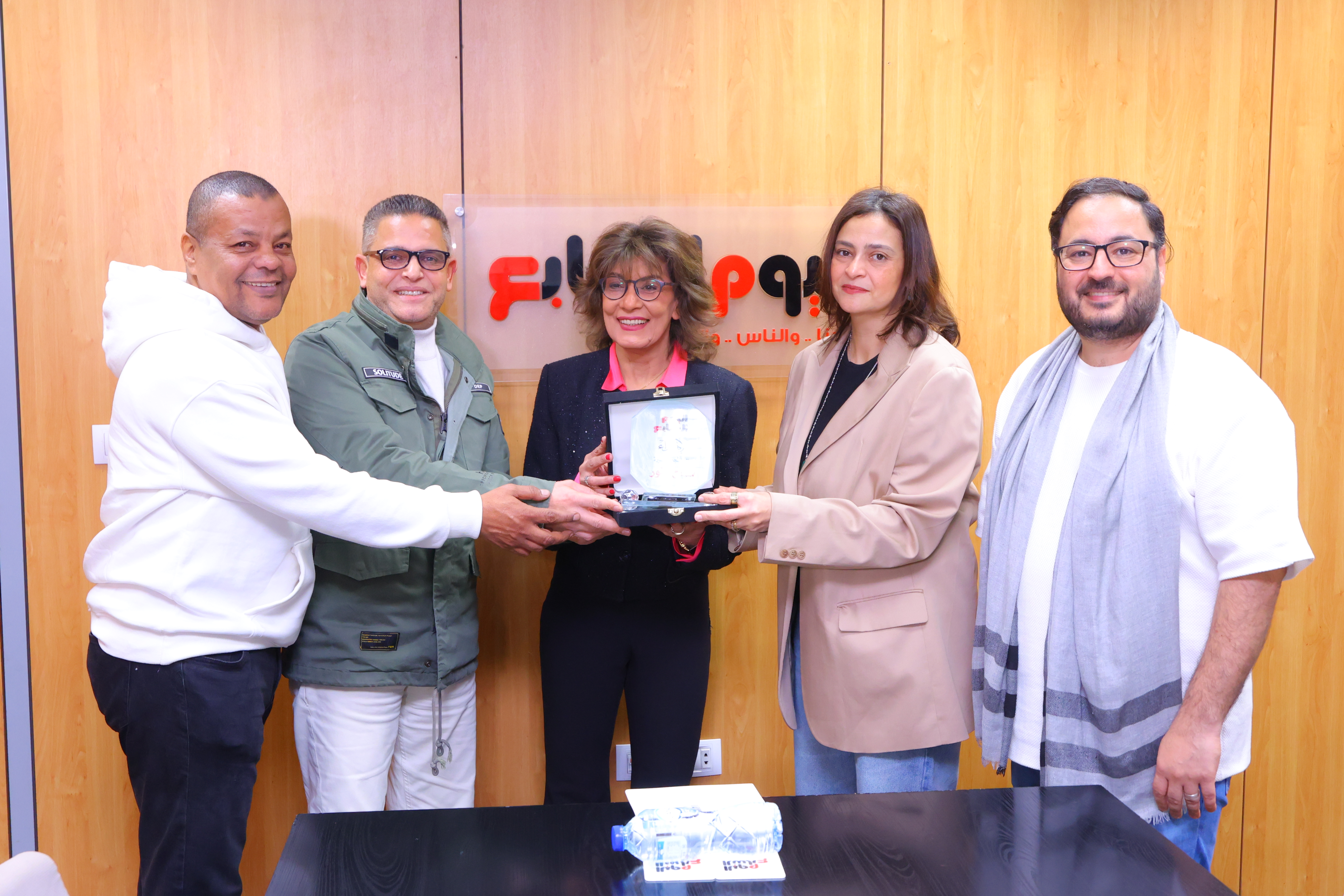 الفنانة الكبيرة سماح أنور في بوابة مولانا