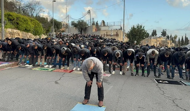 صلاة العيد وسط تضييق سلطات الاحتلال