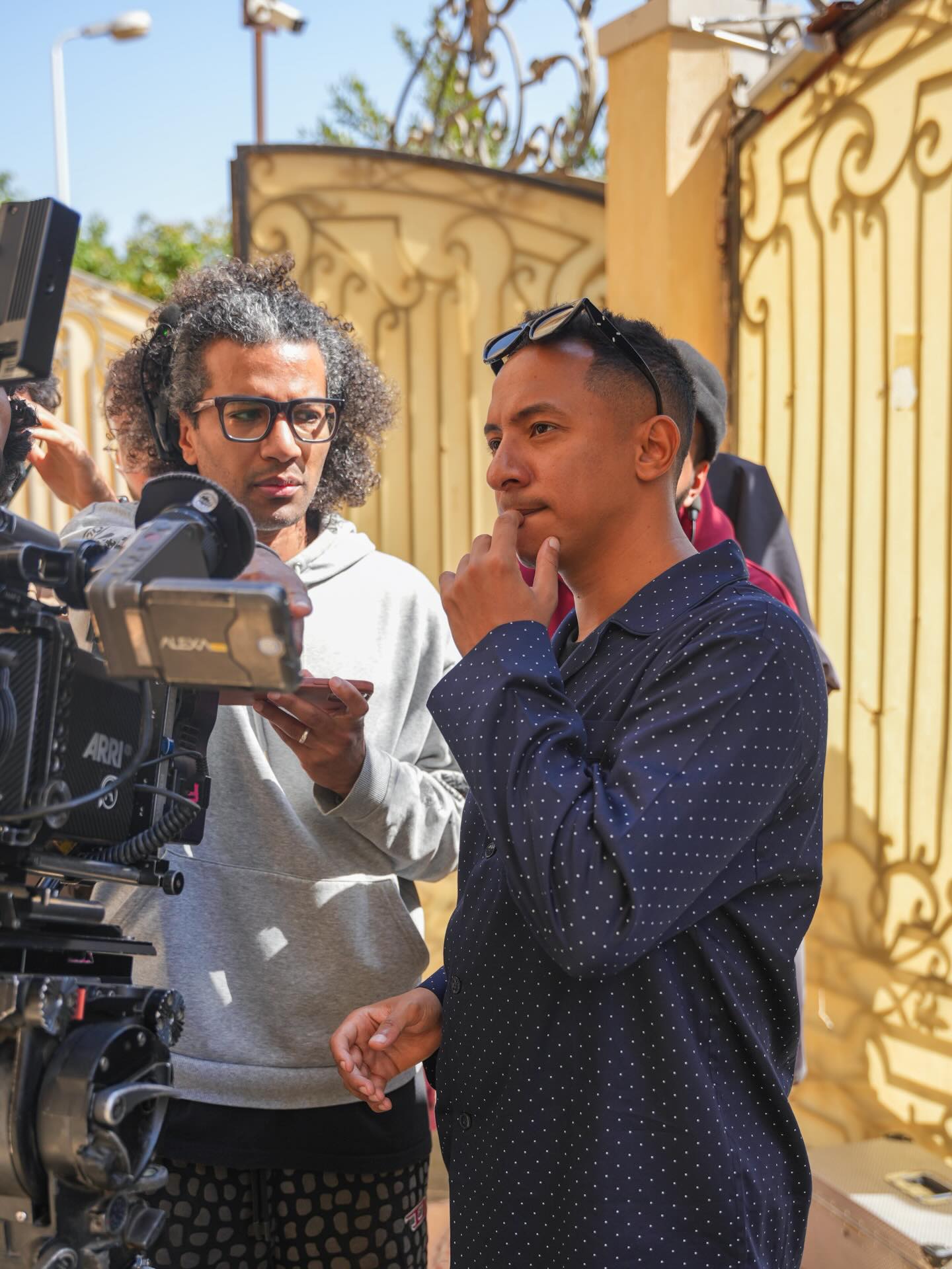 خالد مختار في الكواليس خالد مختار في الكواليس