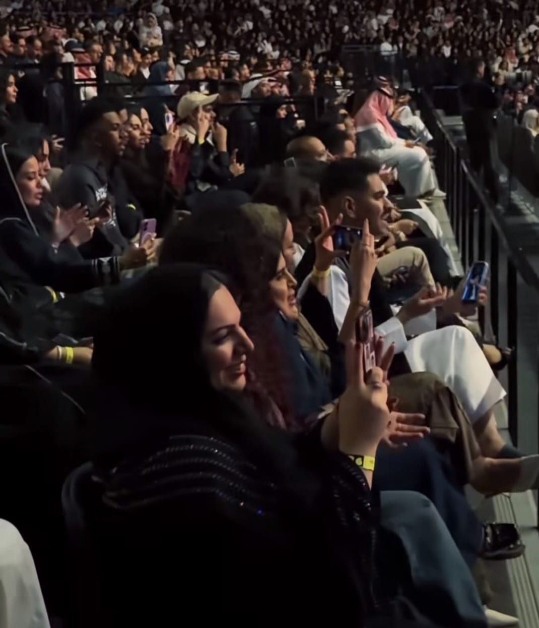 أنغام تتألق فى حفلها بجدة وتشعل حماس الجمهور (5) أنغام تتألق فى حفلها بجدة وتشعل حماس الجمهور (5)