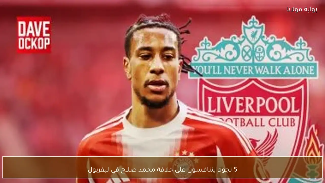 5 نجوم يتنافسون على خلافة محمد صلاح في ليفربول